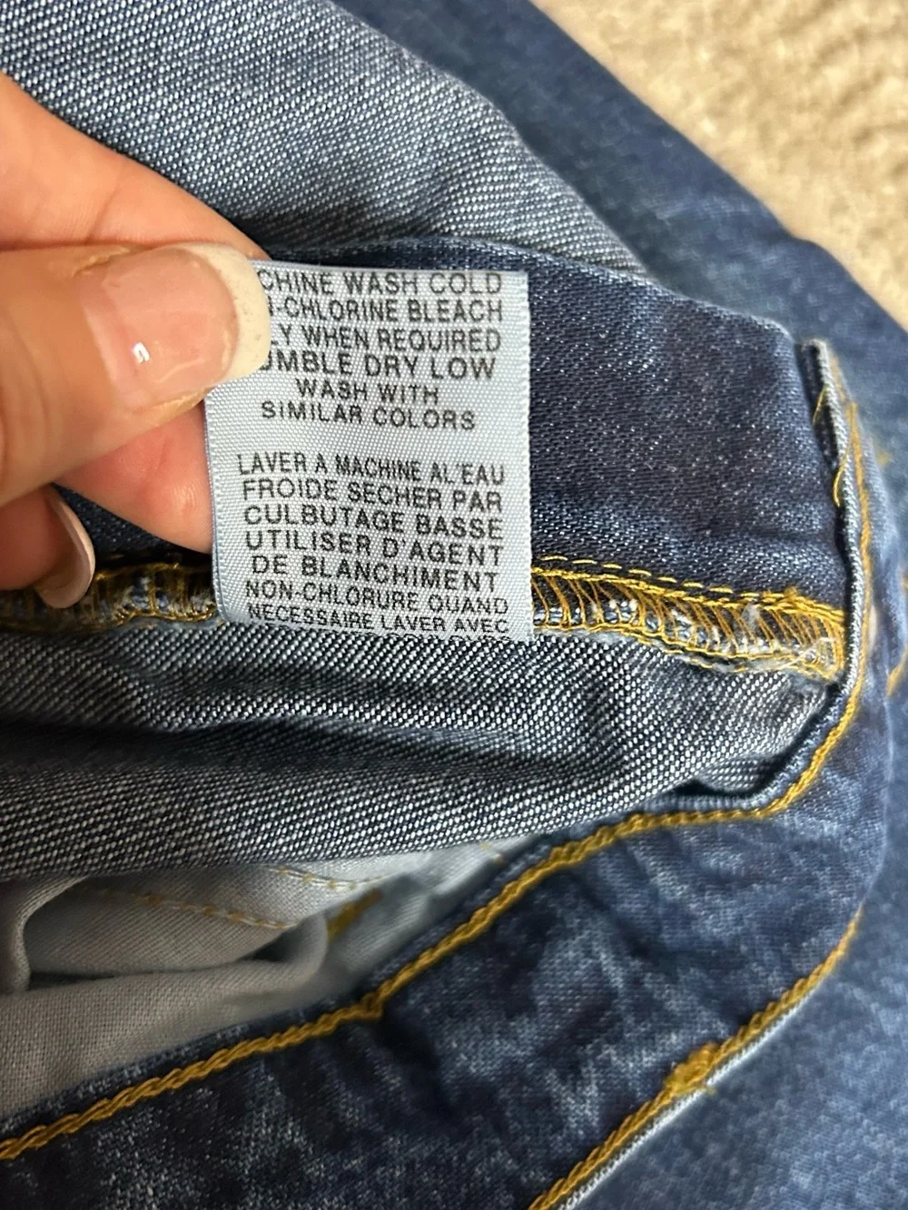 VTG Y2K Polo Ralph Lauren Bungee Cell Phone Cargo Jeans Gorpcore Cyber Utility
